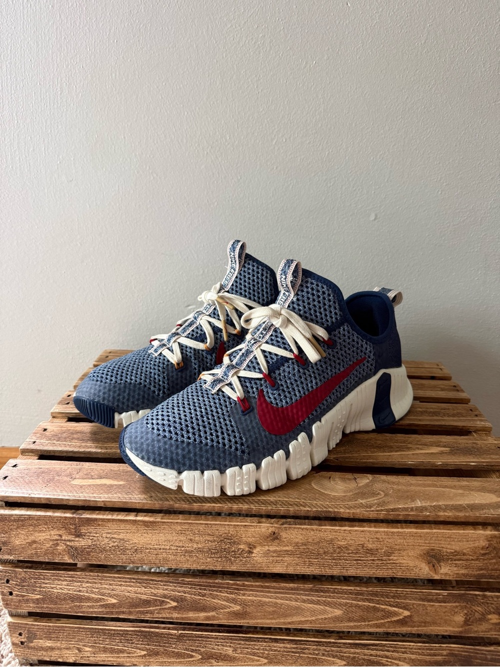 Rare Nike Free Metcon 3 AMP Deep Royal Blue USA Edition